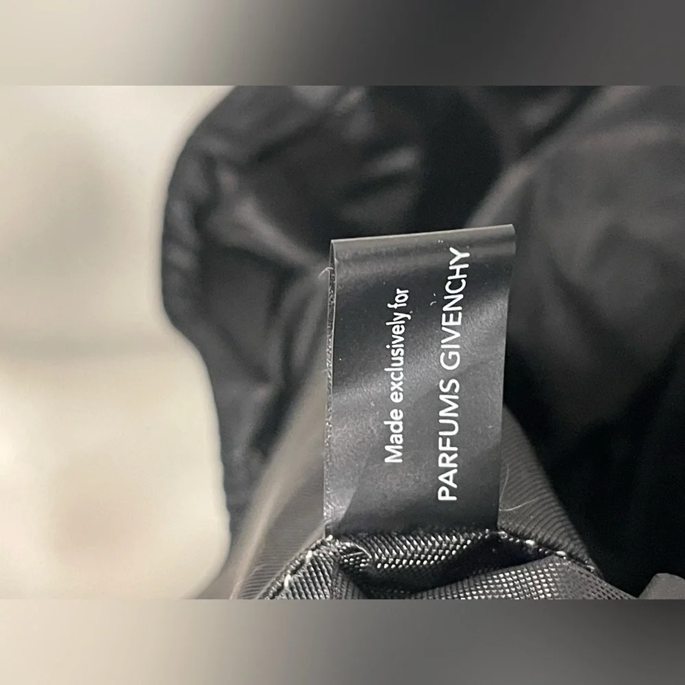Givenchy parfums canvas nylon tote bag